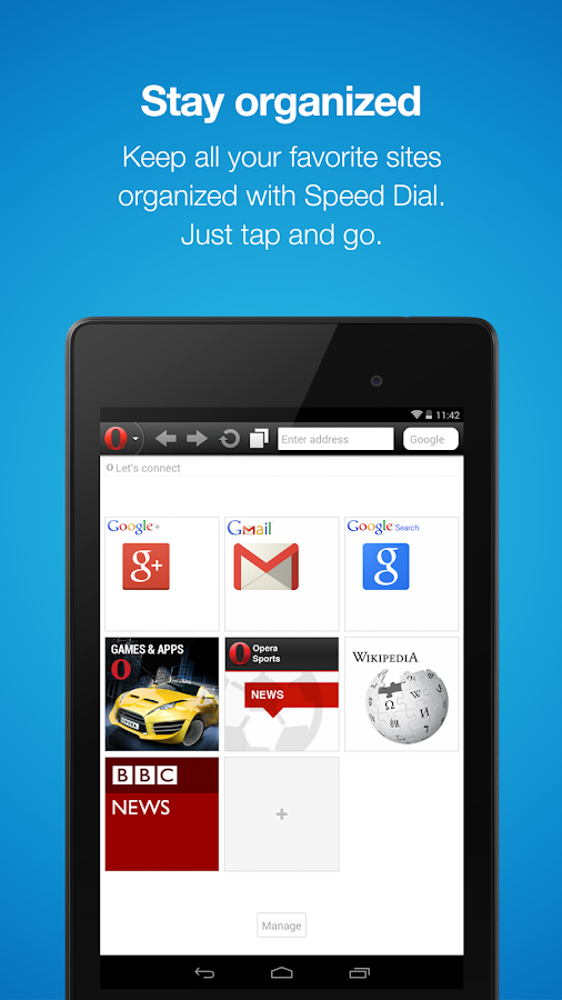 Opera Mini – Fast web browser - screenshot