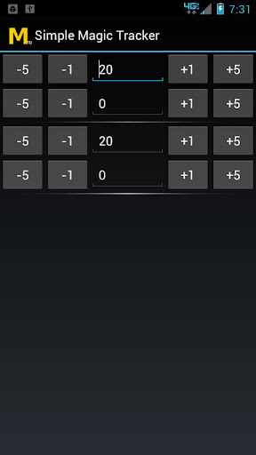 Simple Magic Tracker