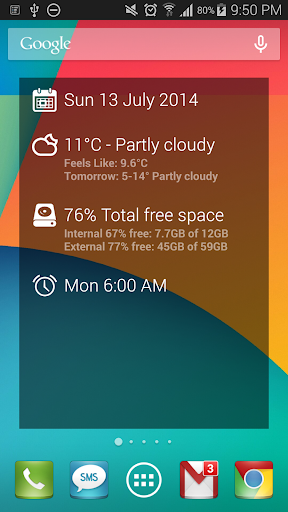 DashClock Date Extension