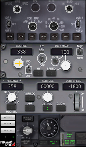 PWB737 MCP EFIS RADIO FSX P3D