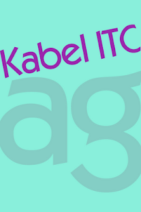 Kabel ITC FlipFont app - 首頁 - 電腦王阿達的3C胡言亂語