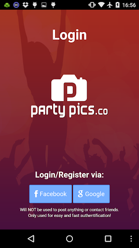 PartyPics.co-Party Picture App