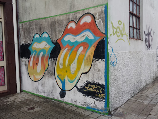 The Rolling Stones Wall