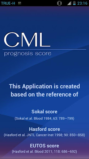 CML Prognosis Score V.1