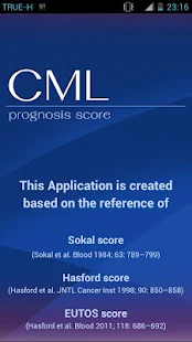 CML Prognosis Score V.1