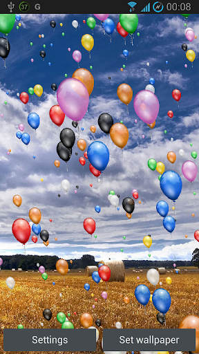 【免費個人化App】Balloons Live Wallpaper Full-APP點子