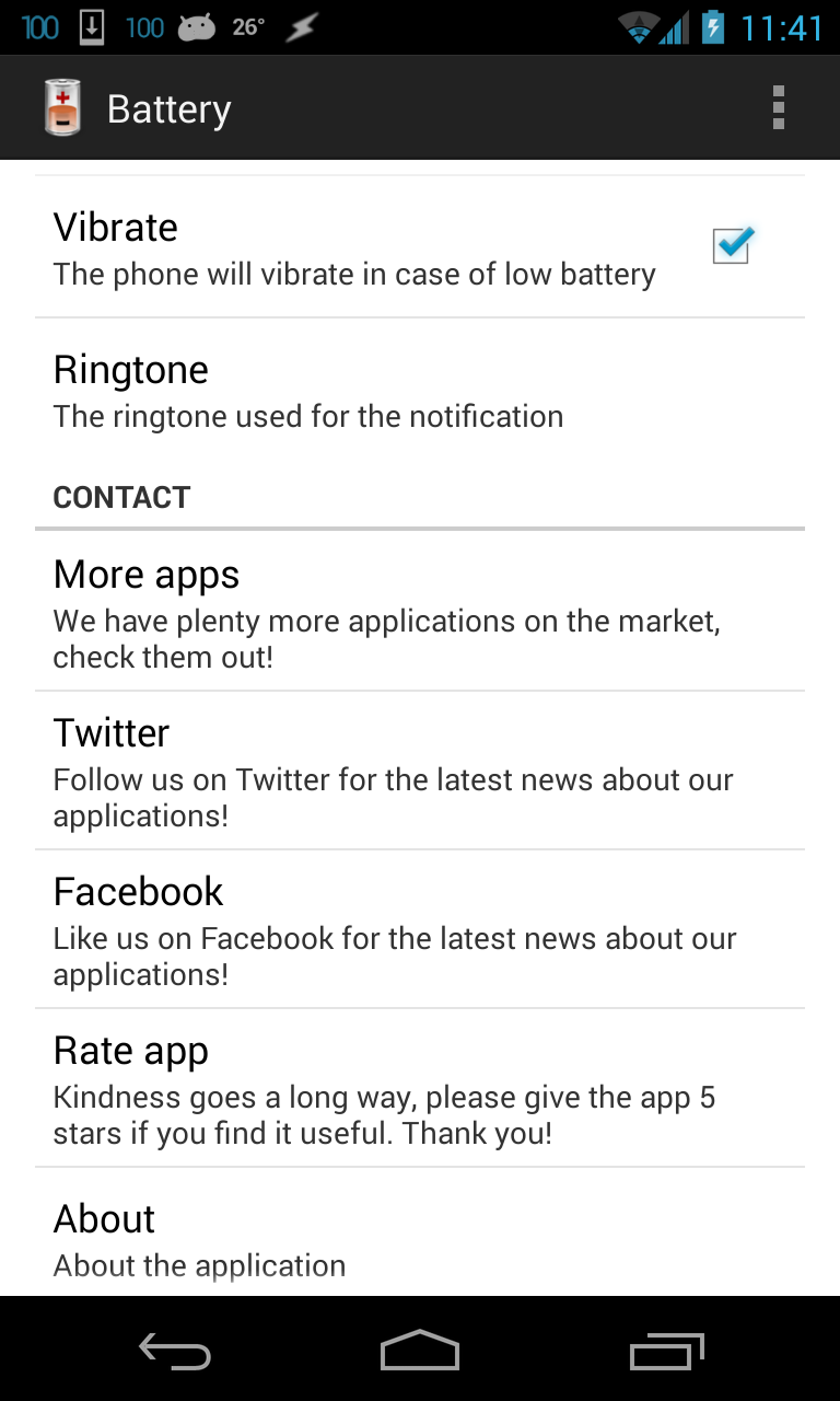 Battery Percentage Icon Screen 2