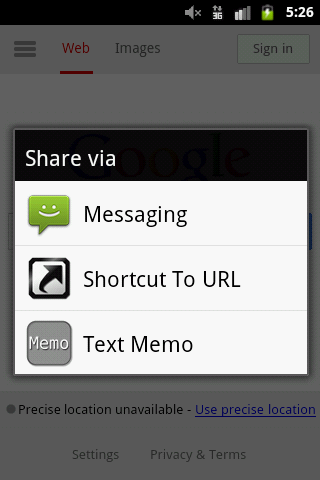 Shortcut To URL