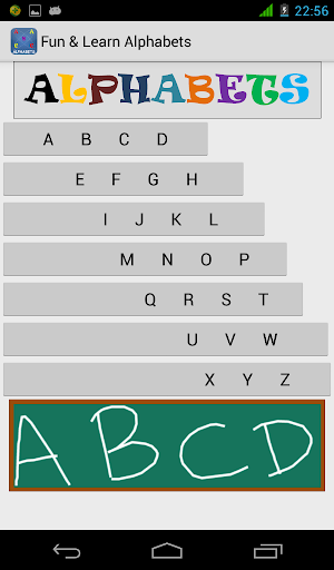 【免費教育App】Fun & Learn Alphabets-APP點子