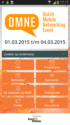 Dutch Mobile Networking App