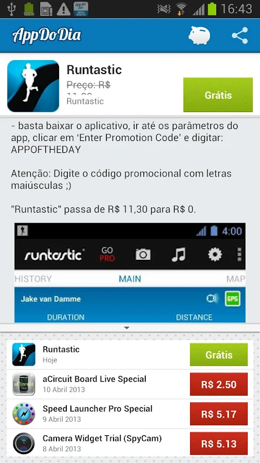 App do Dia - 100% Gratuito - screenshot