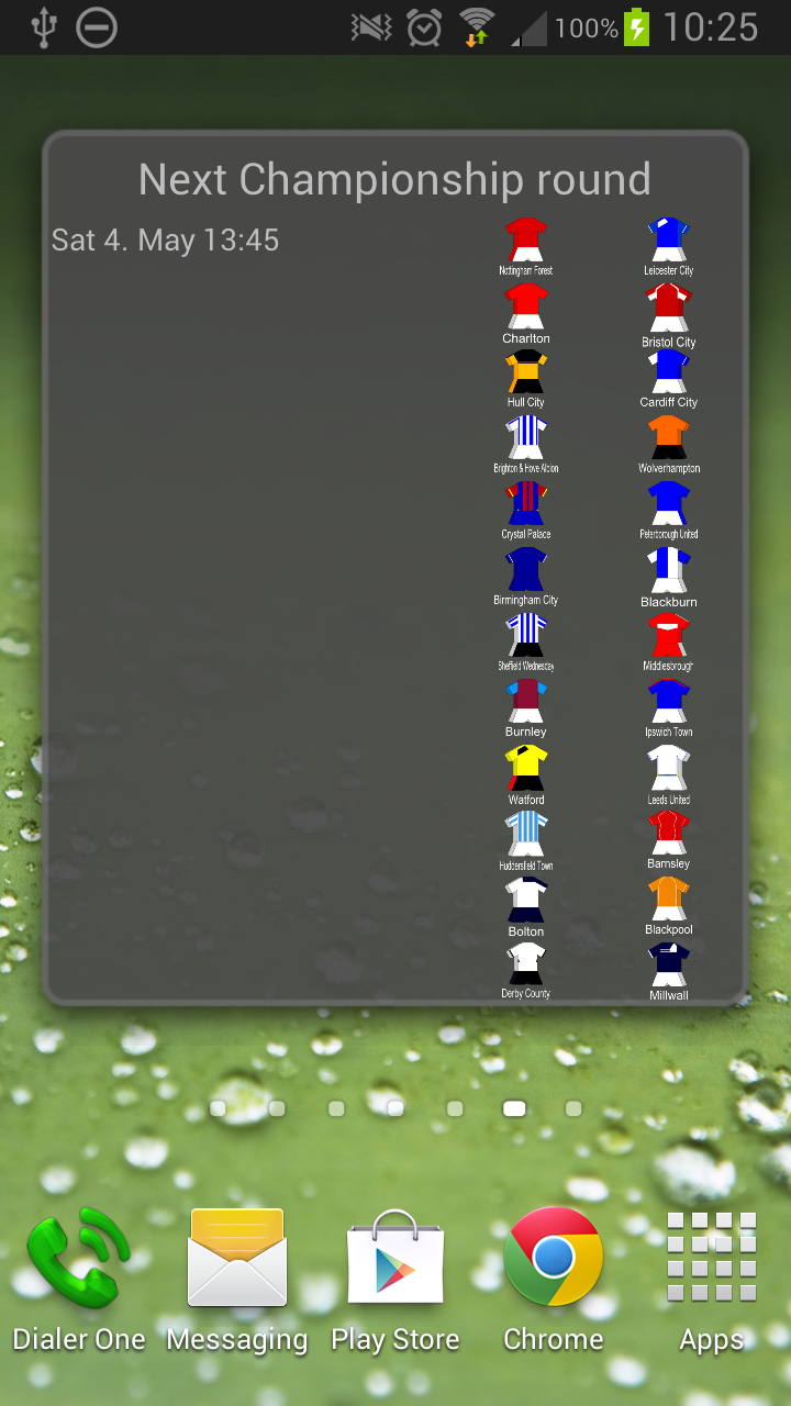 Next Championship Match Screen 2
