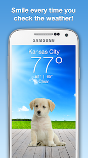 Weather Puppy screenshot for Android