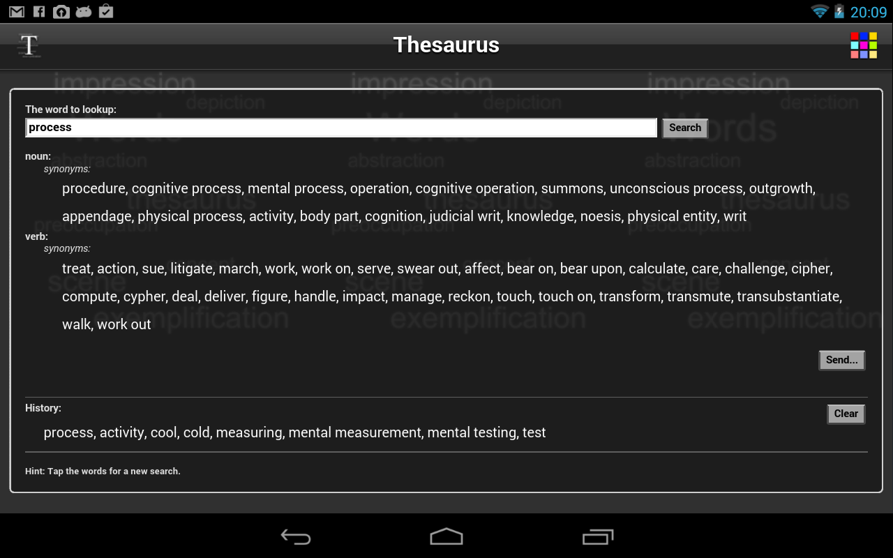 Thesaurus For Free