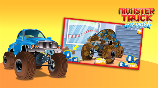 【免費休閒App】monster truck car wash and spa-APP點子