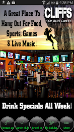 Cliff's Bar and Grille poster 2