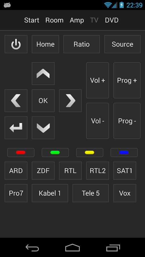 Android application NetIO screenshort