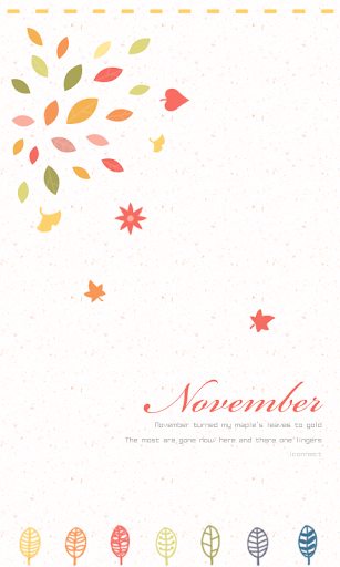 November go launcher theme