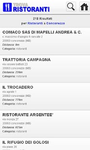 Trova Ristoranti Screenshots 1