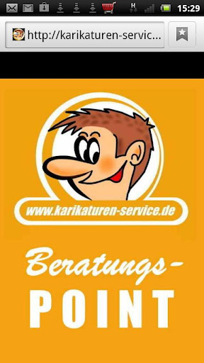 Beratung - Karikatur zeichnen