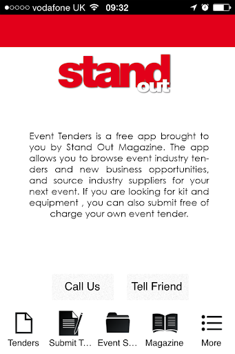 Event Tenders