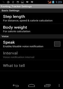 Free Download Footing tracker APK