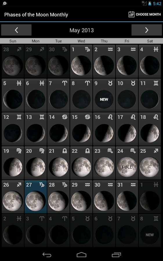 Phases of the Moon