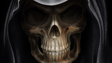 Skulls Alam Kertas Dinding