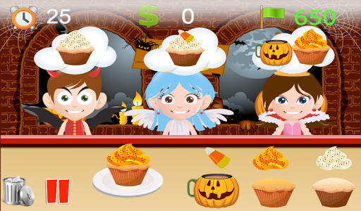 【免費街機App】Halloween Cupcake Maker Cafe-APP點子