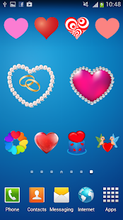 How to install 100 Heart Stickers 6.0 mod apk for pc