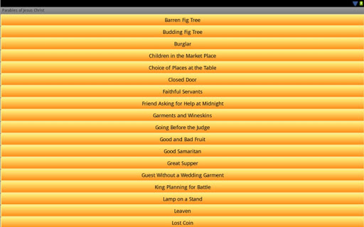 【免費書籍App】Parables of Jesus Christ-APP點子