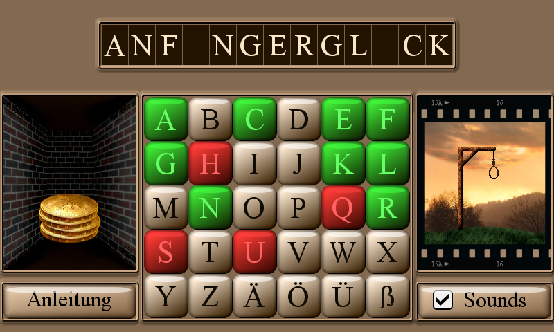Galgenmännchen Screen 2