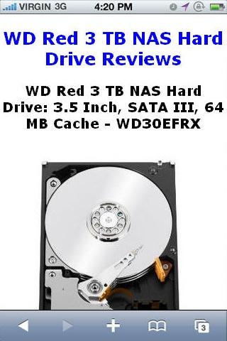 Red 3TB NAS Hard Drive Reviews