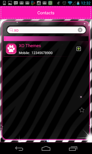 【免費個人化App】GO SMS Theme WB Pink Zebra-APP點子