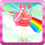 Rainbow fashion princess games Apk