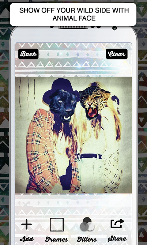Android application Animal Face screenshot