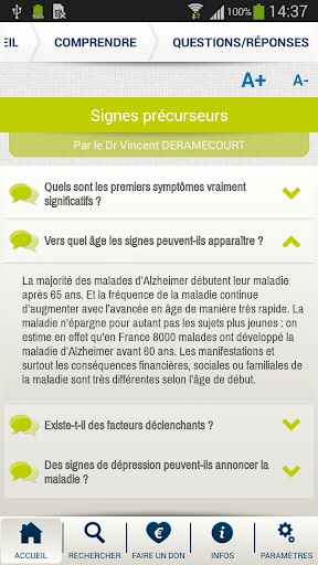 【免費醫療App】Alzheimer Infos-APP點子