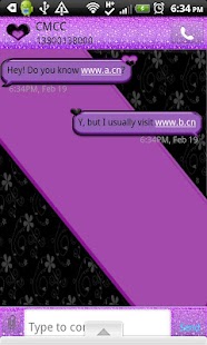 download GO SMS THEME/BlkPurple free