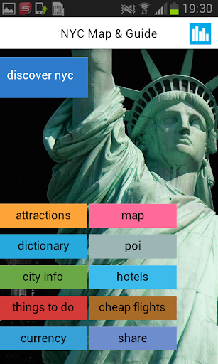 纽约州纽约市的离线地图指南