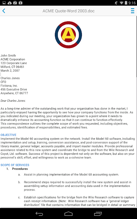 Docs to go premium key android apps on google play