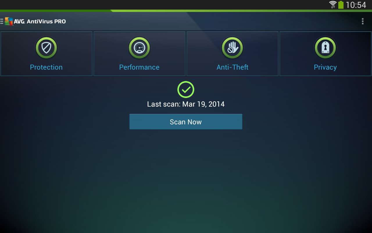 Mobile AntiVirus Security PRO - screenshot