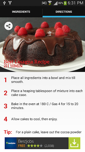 Diabetic Chocolate Cake