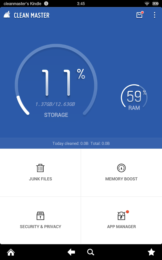 Clean Master - screenshot