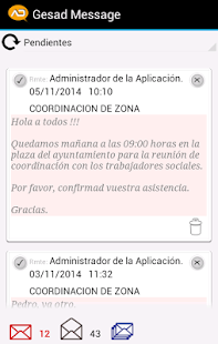 Gesad Message Screenshots 4