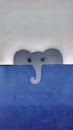 Peeking Elephant