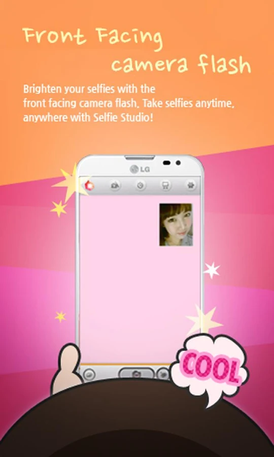 Selfie Studio: Flash Camera - screenshot