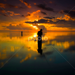 Reflection fishing by Lim Darmawan - Landscapes Sunsets & Sunrises