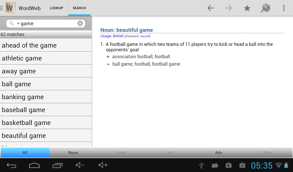 Dictionary - WordWeb - Android Apps On Google Play