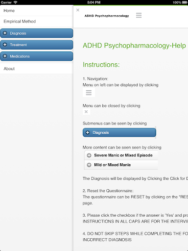 【免費醫療App】ADHD Psychopharmacology-APP點子