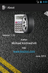 download Tire calculator free